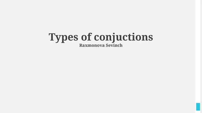 Illative Conjunctions