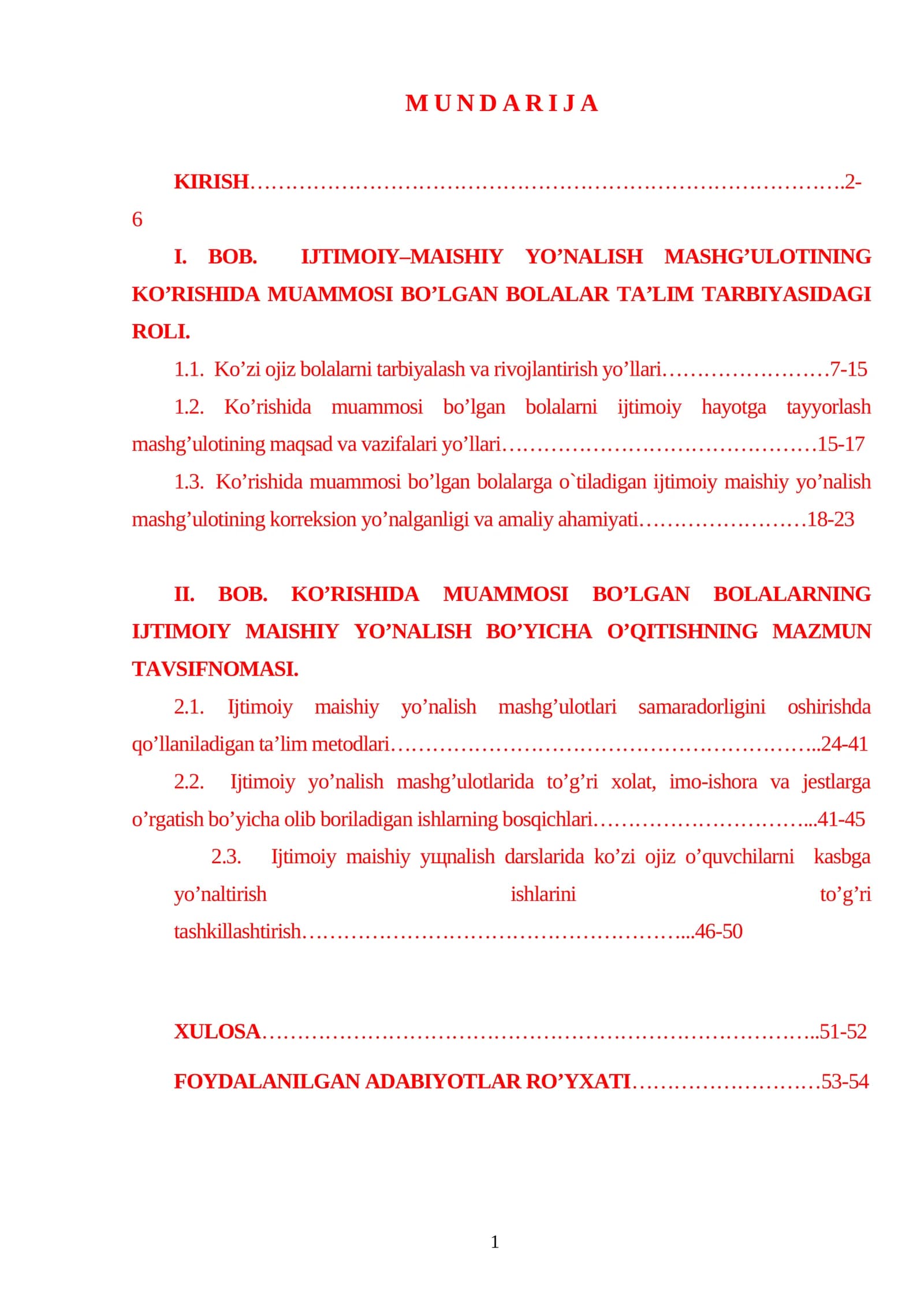 Ko'rishida Muammosi Bolgan Bolalar Ta'lim Tarbiyasi