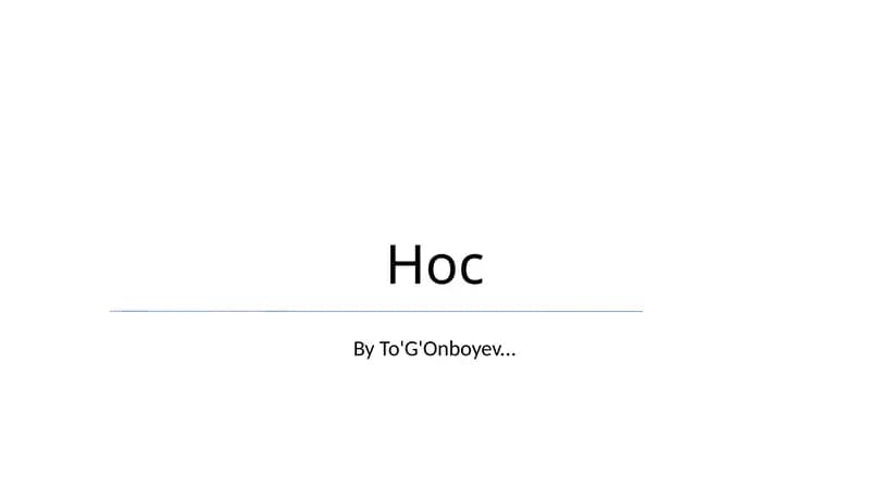 Нос