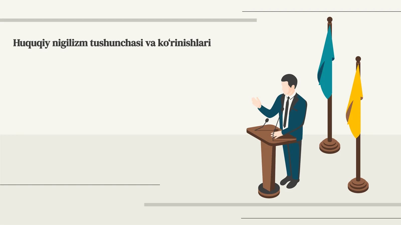 Huquqiy nigilizm tushunchasi va ko‘rinishlari