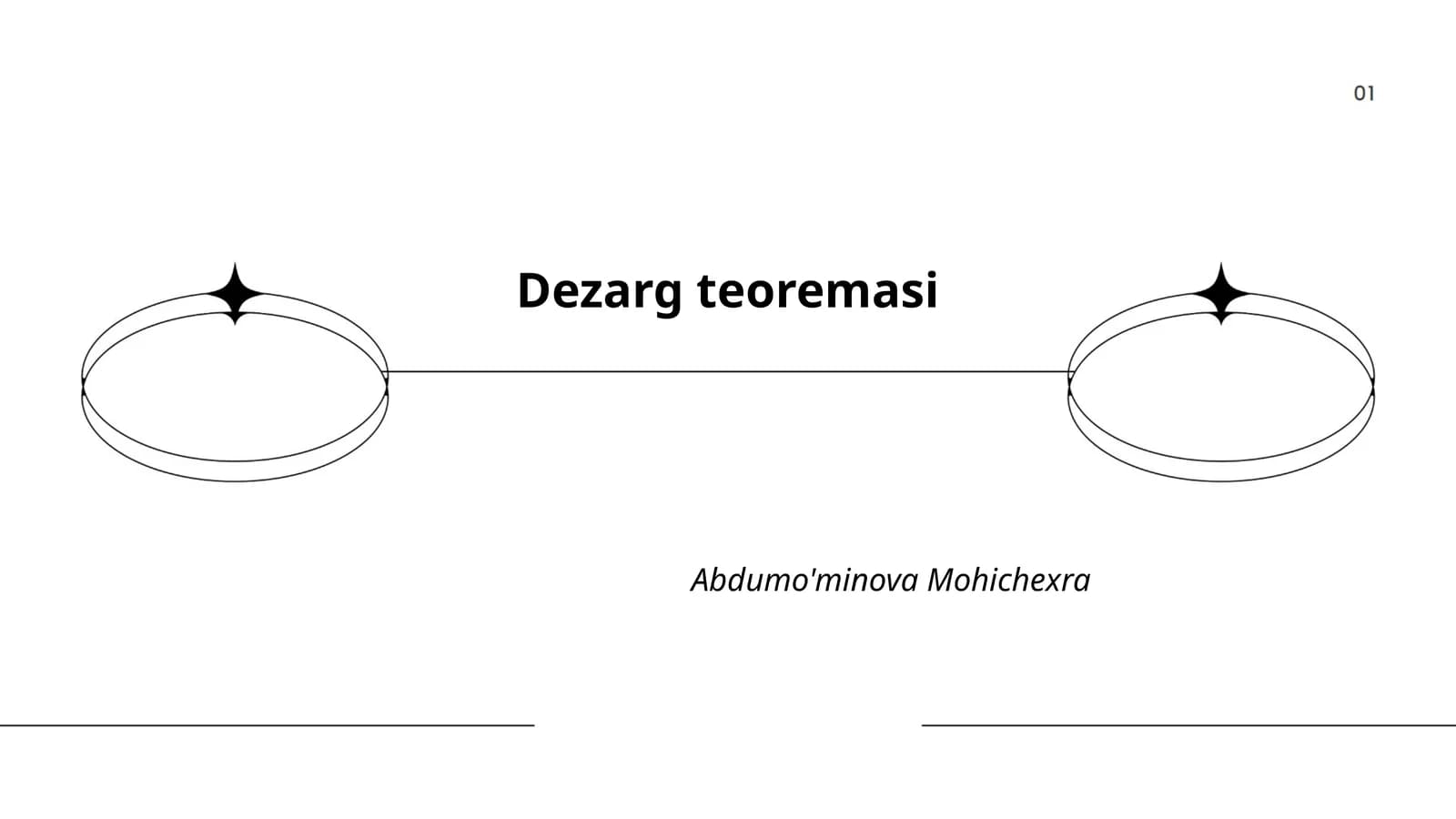 Dezarg teoremasi