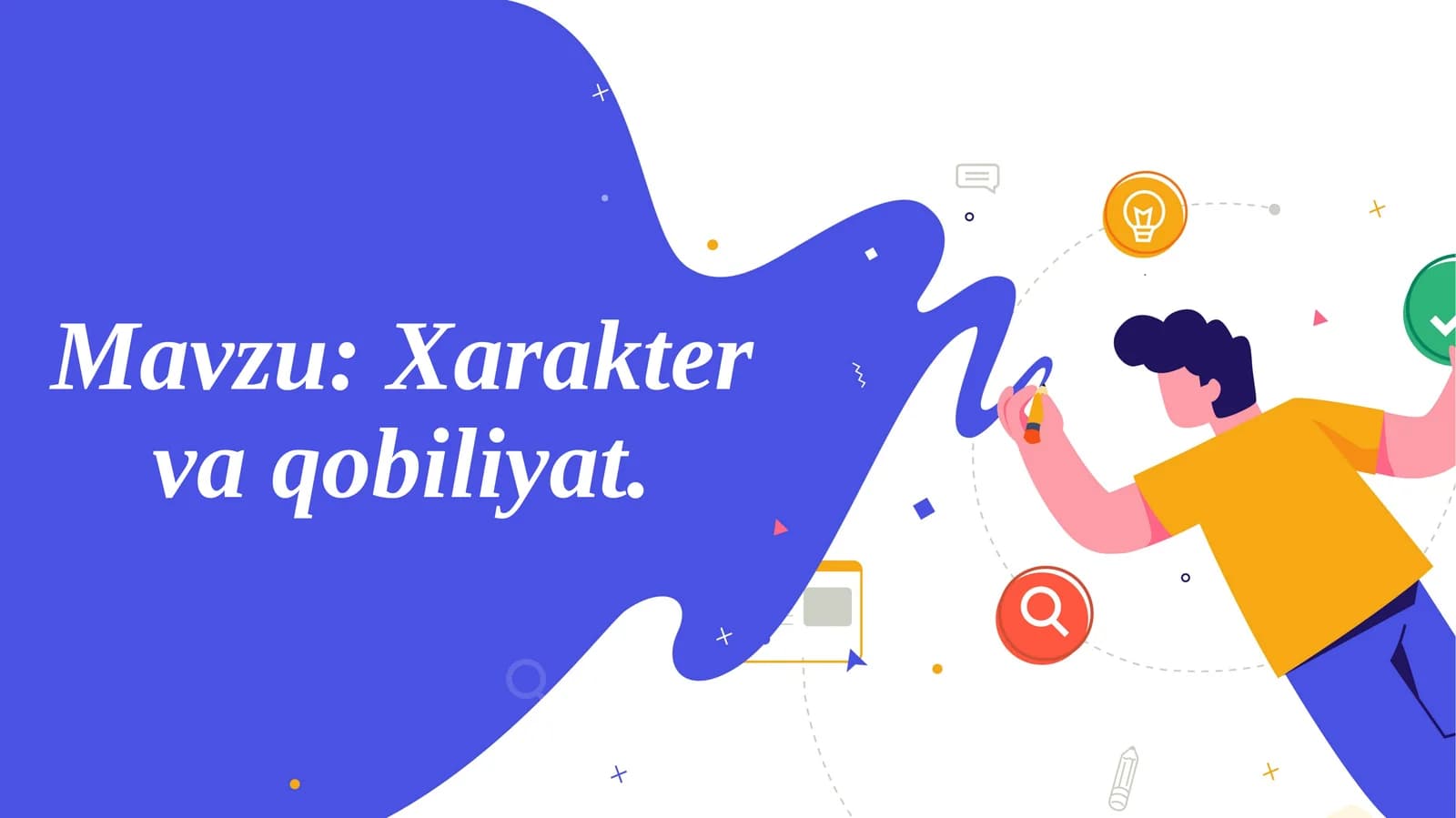 Xarakter va qobiliyat