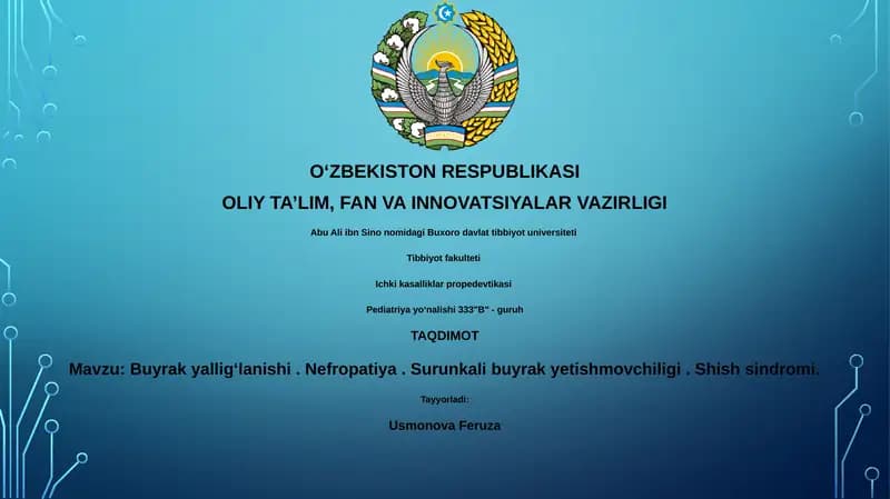 Ichki kasalliklar propedevtikasi