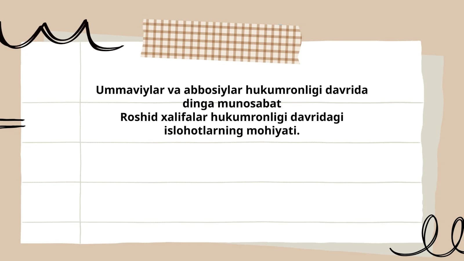 Ummaviylar va abbosiylar hukumronligi davrida dinga munosabat