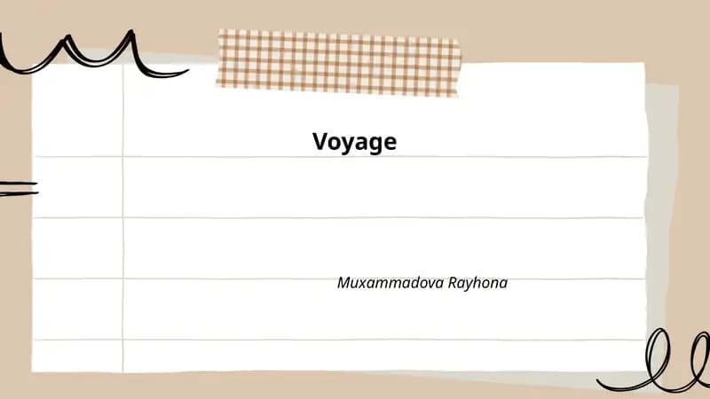 Voyage