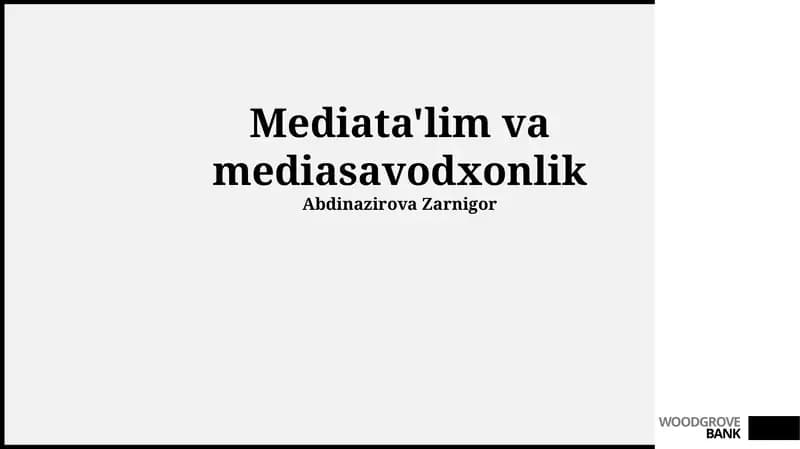 OAV Savodxonligi