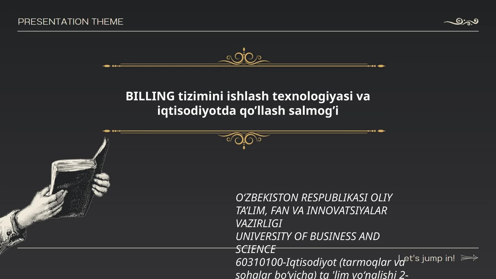 IQTISODIYOTDA AXBOROT KOMMUNIKATSION TEXNOLOGIYALARI VA TIZIMLARI
