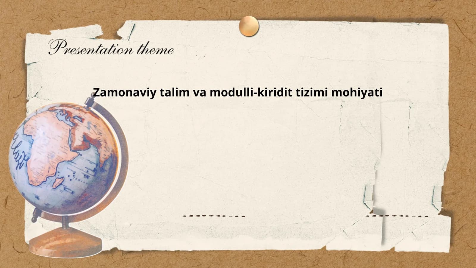 Zamonaviy talim va modulli-kiridit tizimi mohiyati