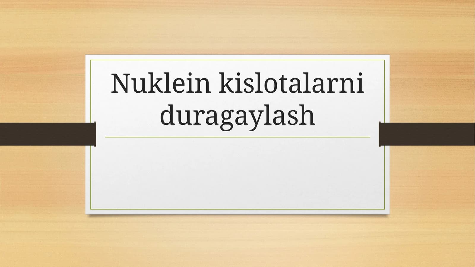Nuklein kislotalarni duragaylash
