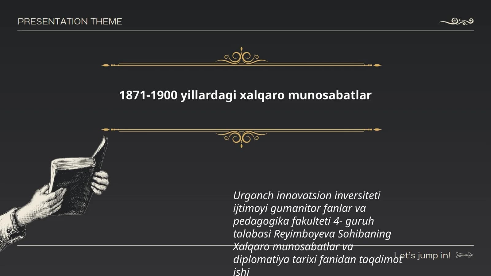 Xalqaro munosabatlar va diplomatiya tarixi