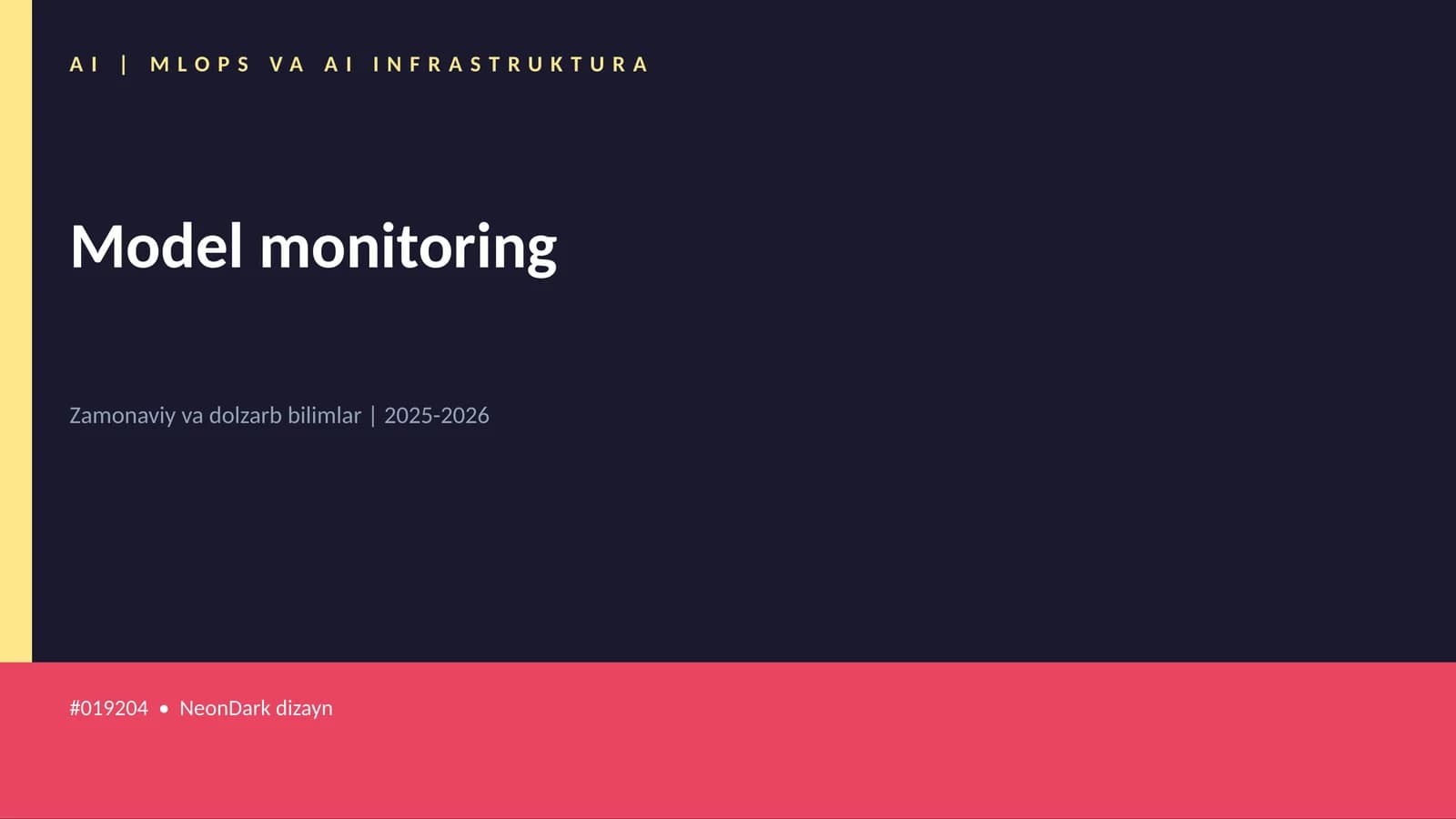 MLOPS VA AI INFRASTRUKTURA