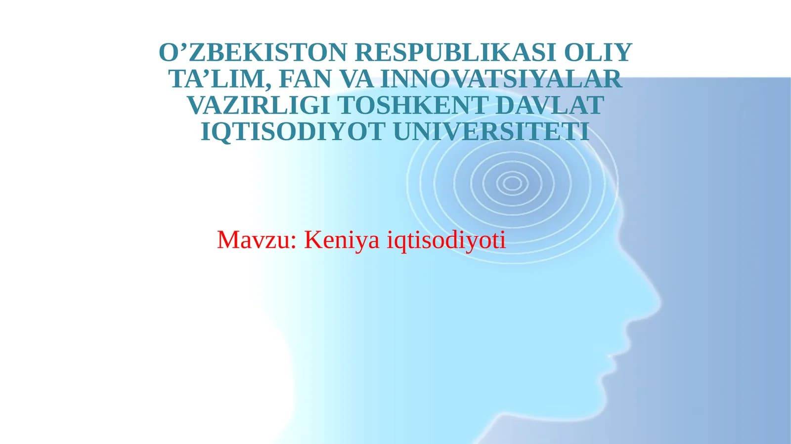 Keniya iqtisodiyoti