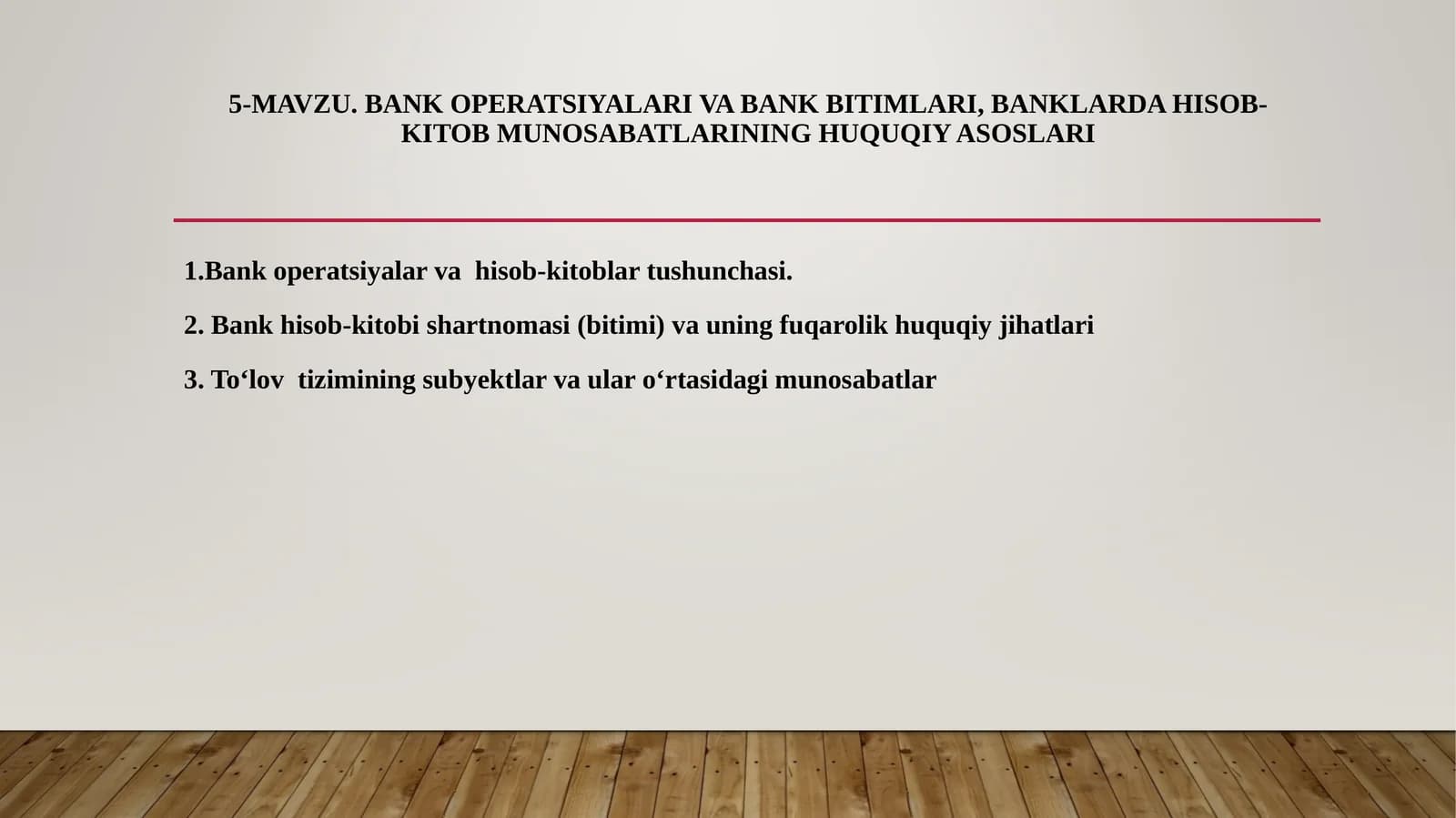 Bank operatsiyalari va bank bitimlari, banklarda hisob-Kitob munosabatlarining huquqiy asoslari