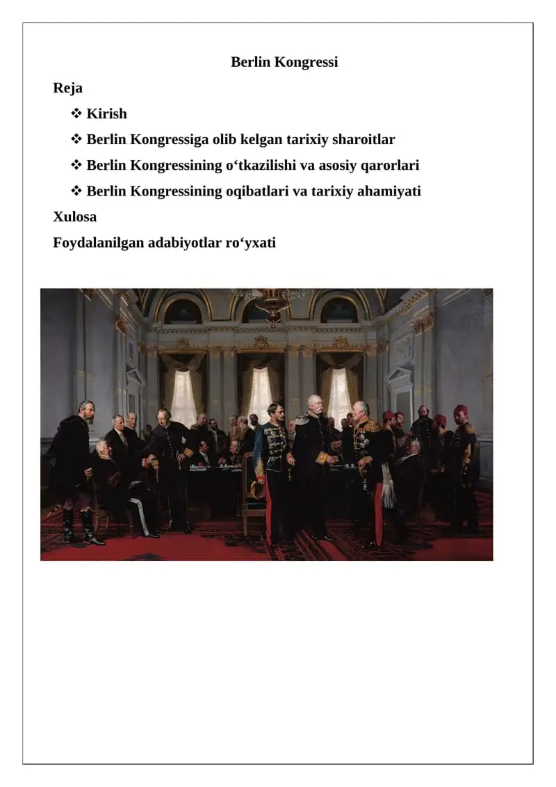 Berlin Kongressi