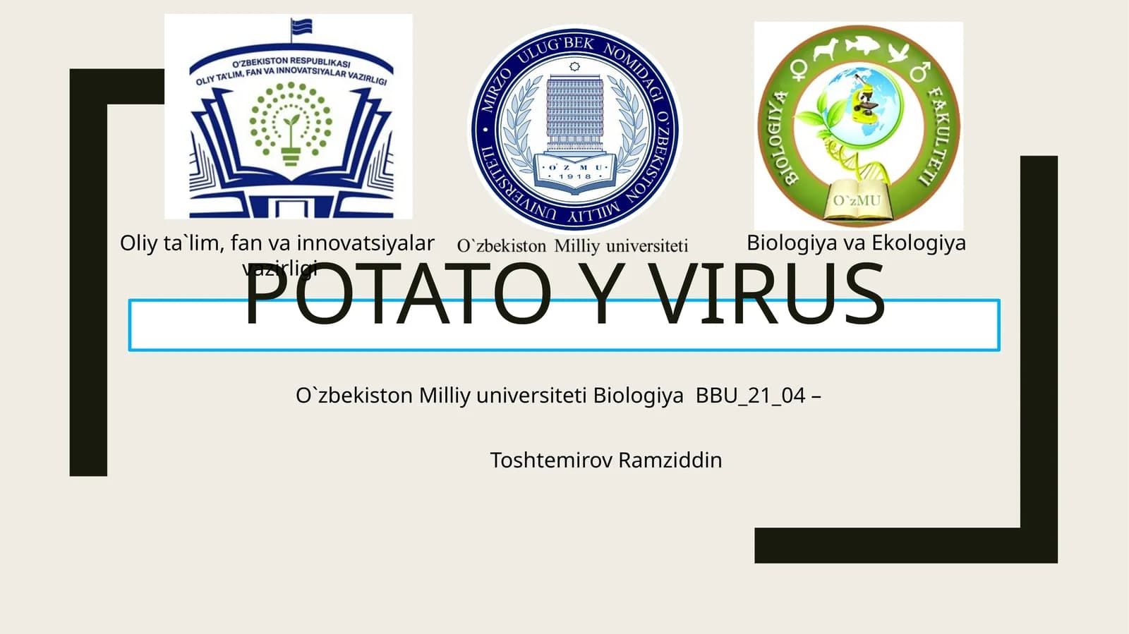 Kartoshka Y virusi
