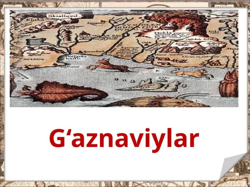 G‘aznaviylar