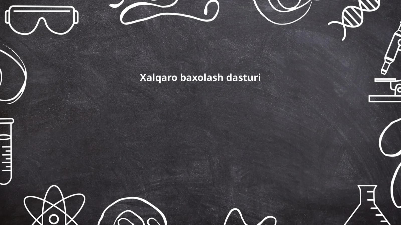 Xalqaro baxolash dasturi