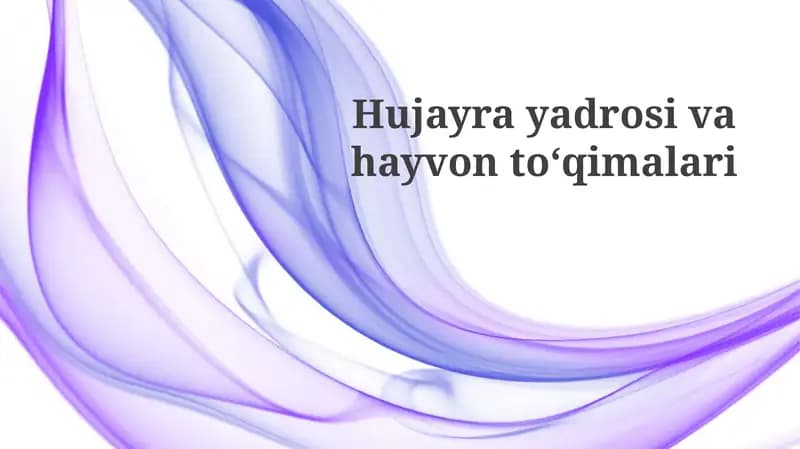 Hujayra yadrosi