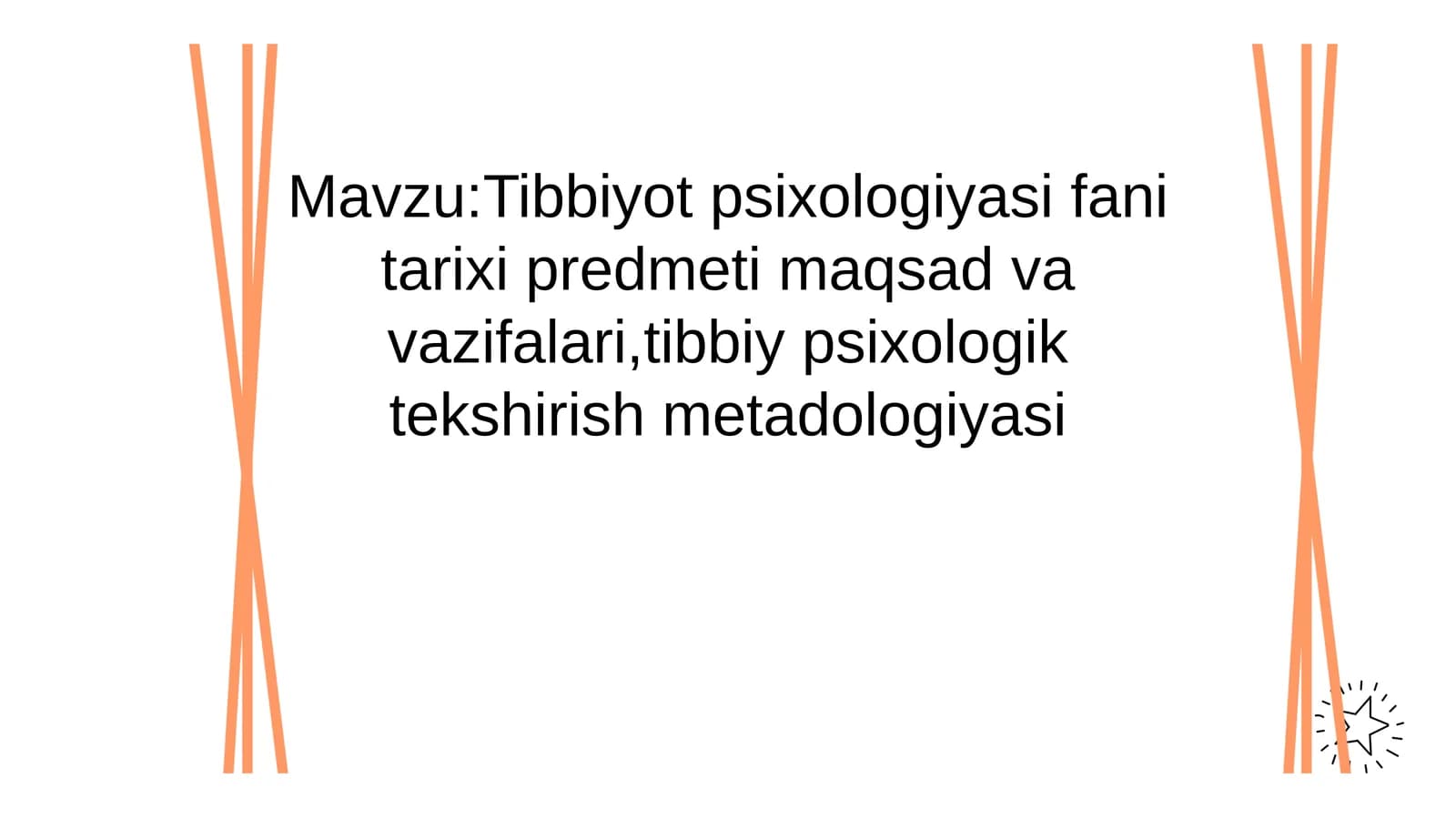 Tibbiyot psixologiyasi fani tarixi