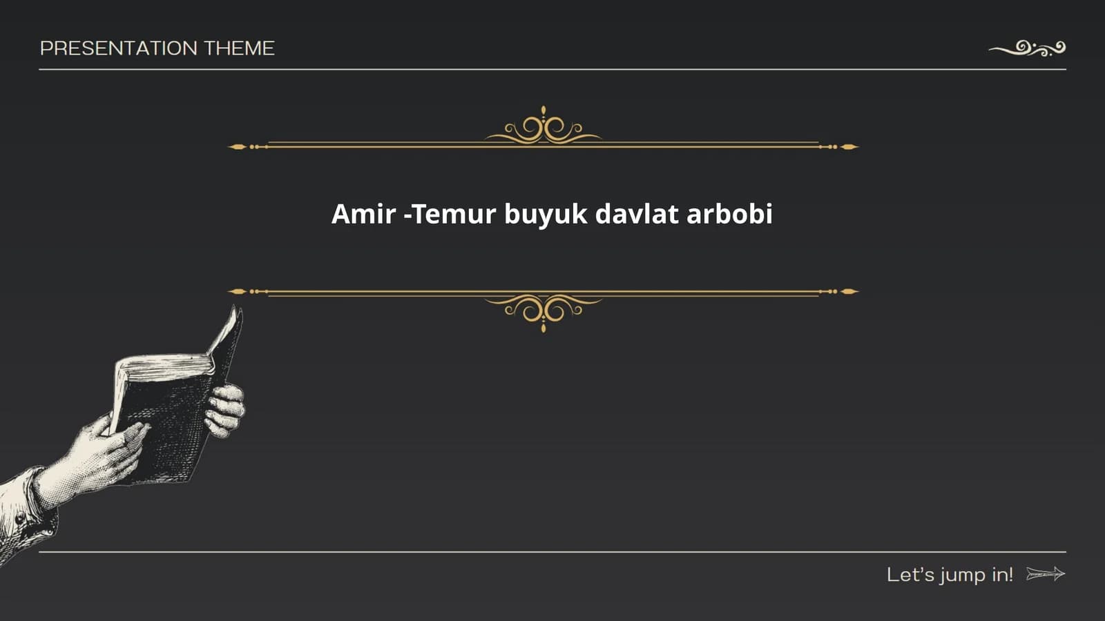 Amir - Temur buyuk davlat arbobi