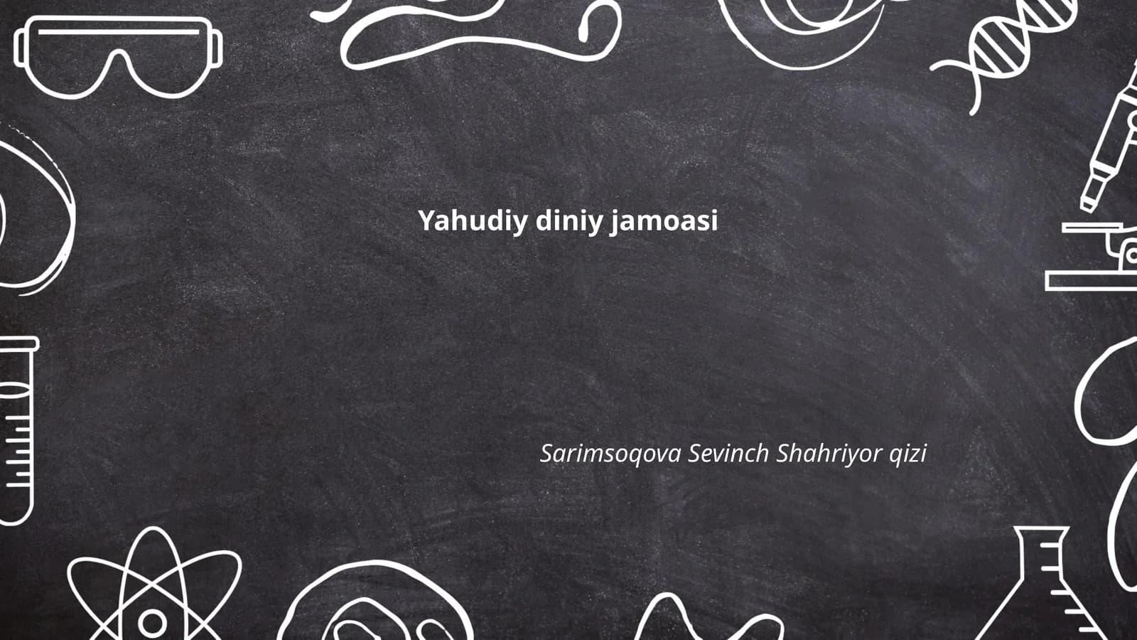 Sarimsoqova Sevinch Shahriyor qizi