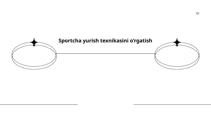Sportcha yurish texnikasini o’rgatish