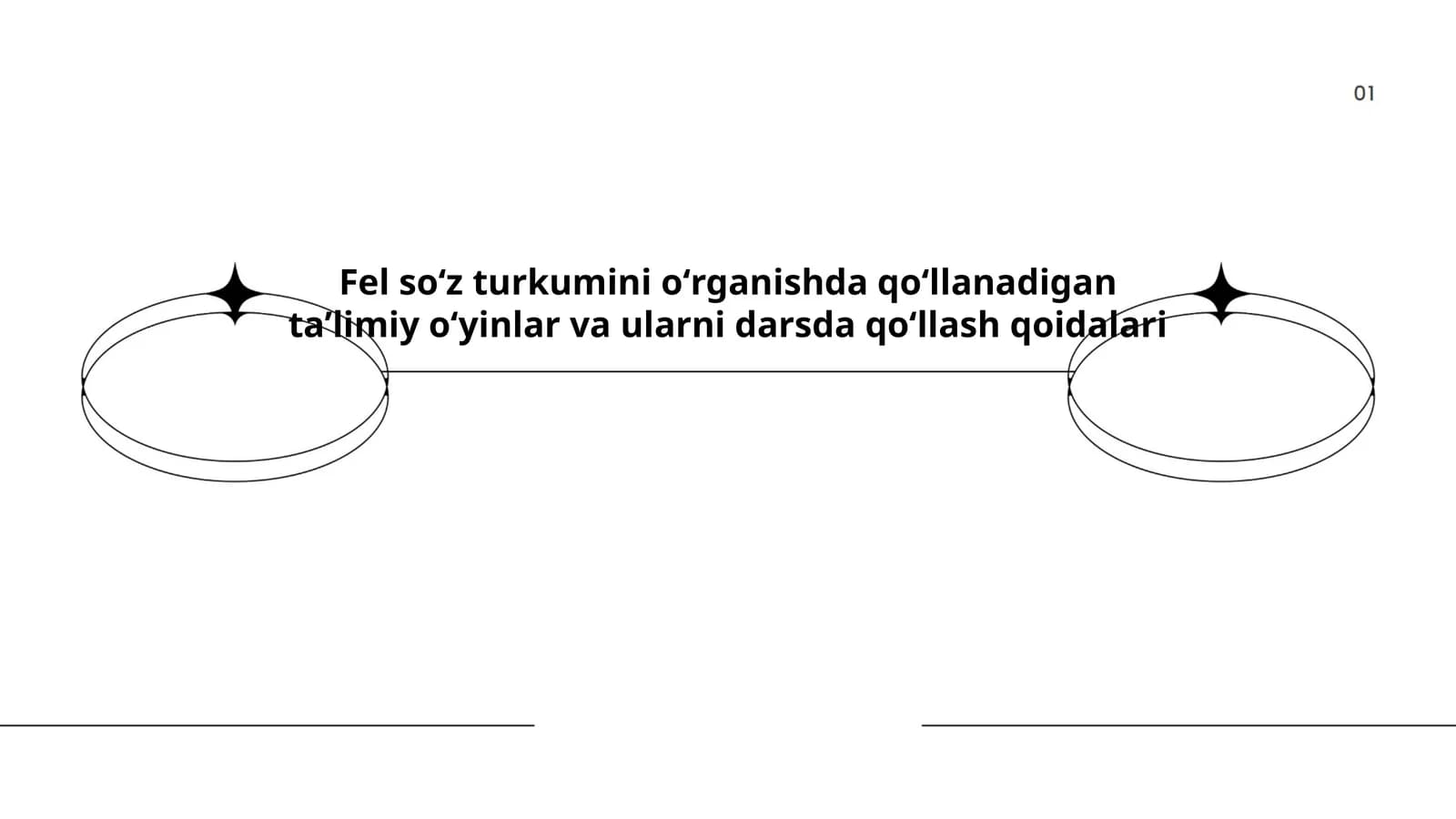 Fel soʻz turkumini oʻrganishda qoʻllanadigan taʼlimiy oʻyinlar va ularni darsda qoʻllash qoidalari