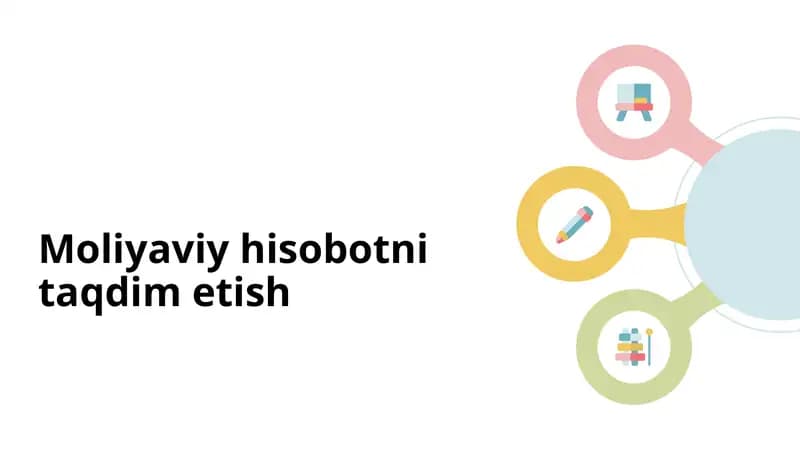 Moliyaviy hisobotni taqdim etish
