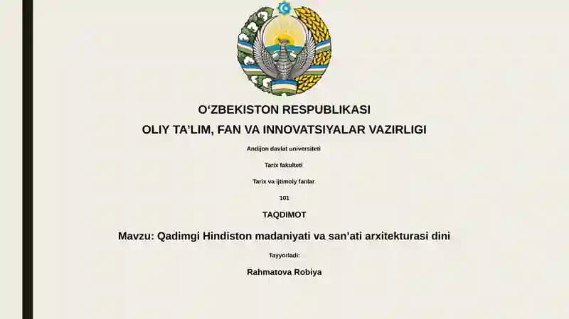 Qadimgi Hindiston madaniyati va sanʼati arxitekturasi dini
