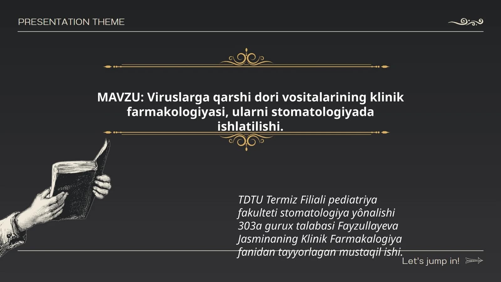 Viruslarga qarshi dori vositalarining klinik farmakologiyasi