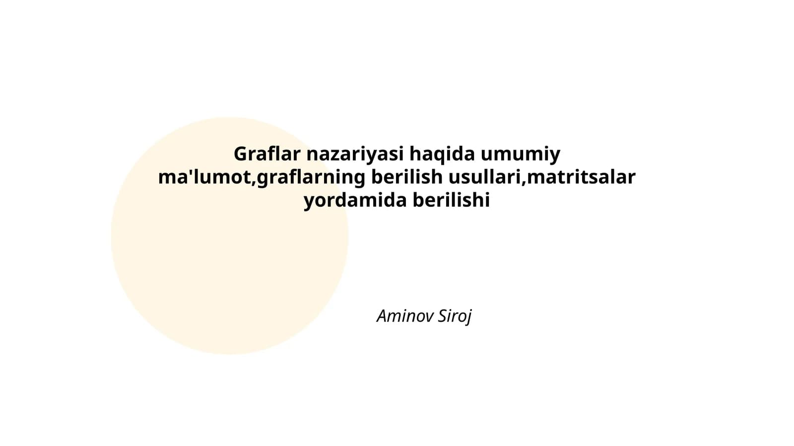 Graflar nazariyasi