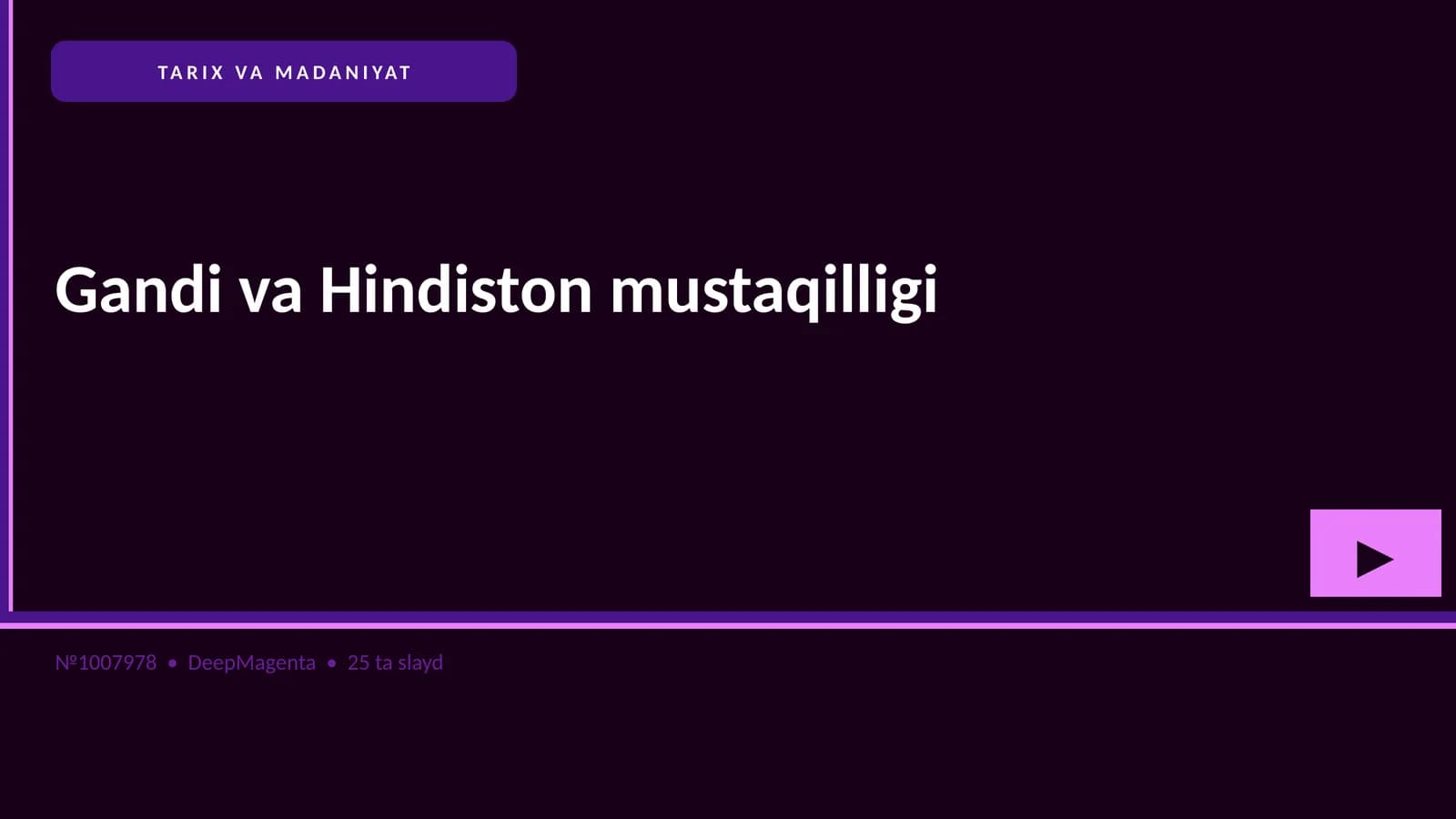 Gandi va Hindiston mustaqilligi