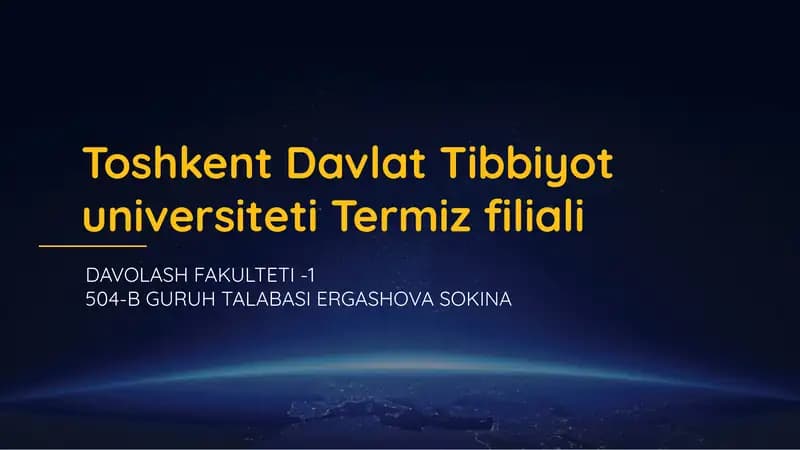 yumshoq toʻqimalar va suyak sarkomasi