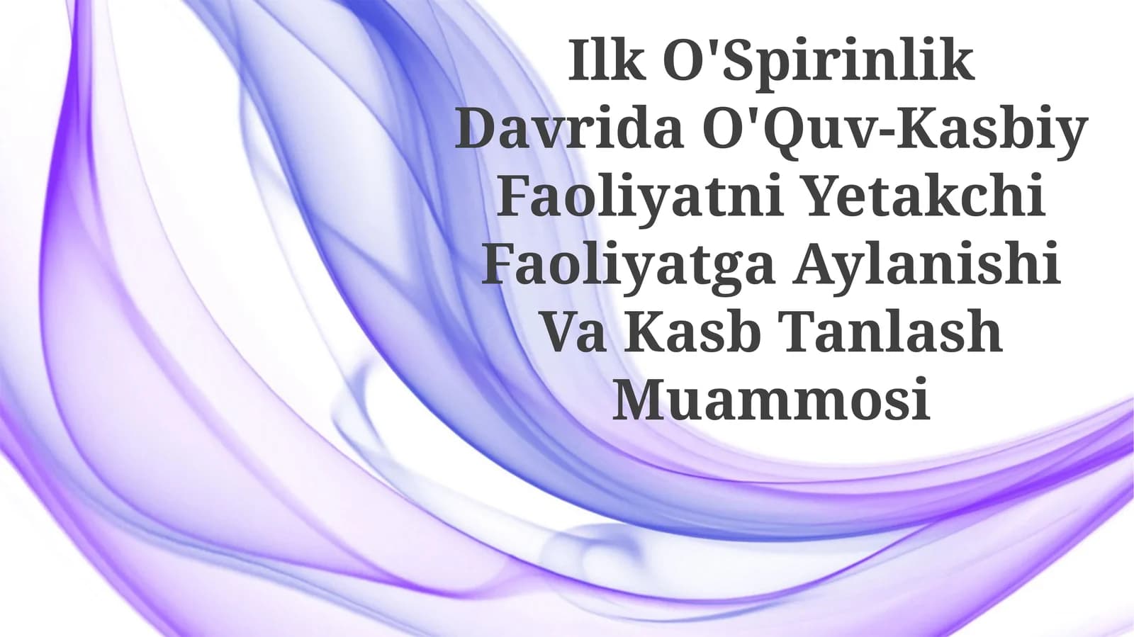 Etakchi faoliyatning ta'rifi