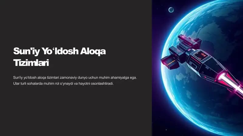 Sun'iy yoʻldosh aloqa tizimlari