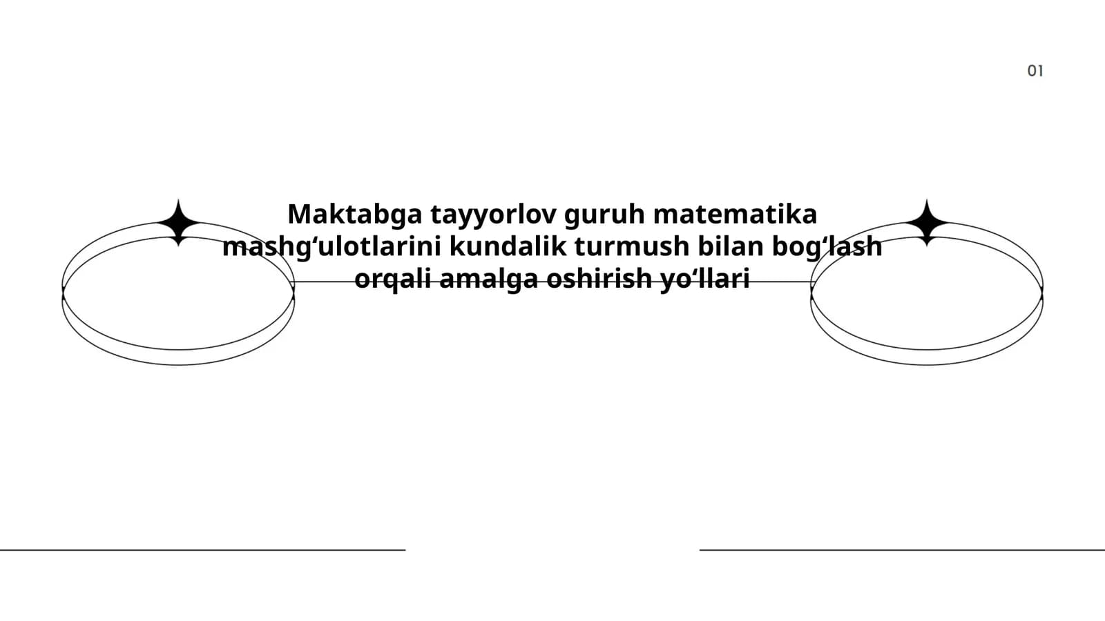 Kundalik matematika mashg'ulotlari