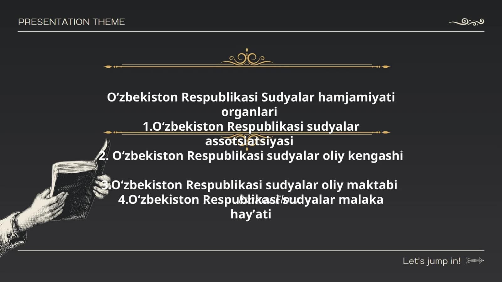 Oʻzbekiston Respublikasi Sudyalar hamjamiyati organlari