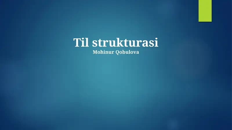 Til strukturasi