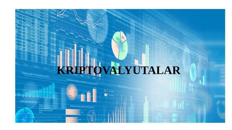 KRIPTOVALYUTALAR