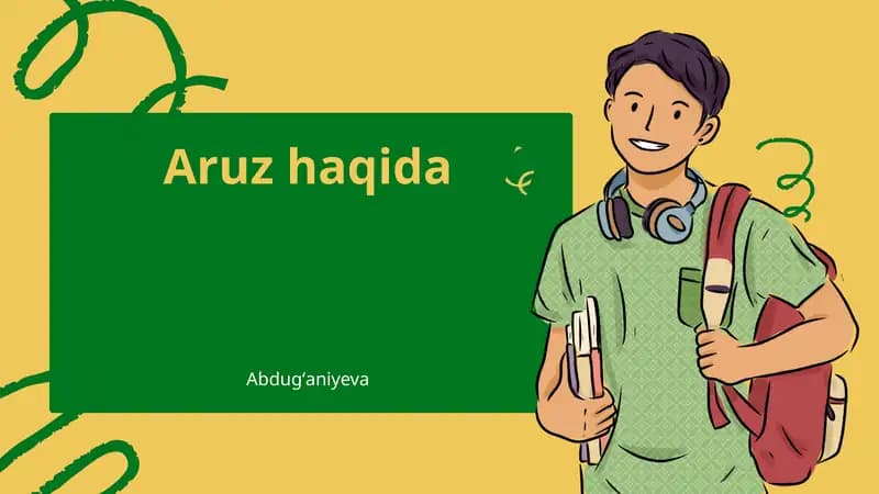 Aruz haqida