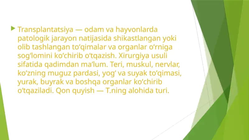Transplantatsiya