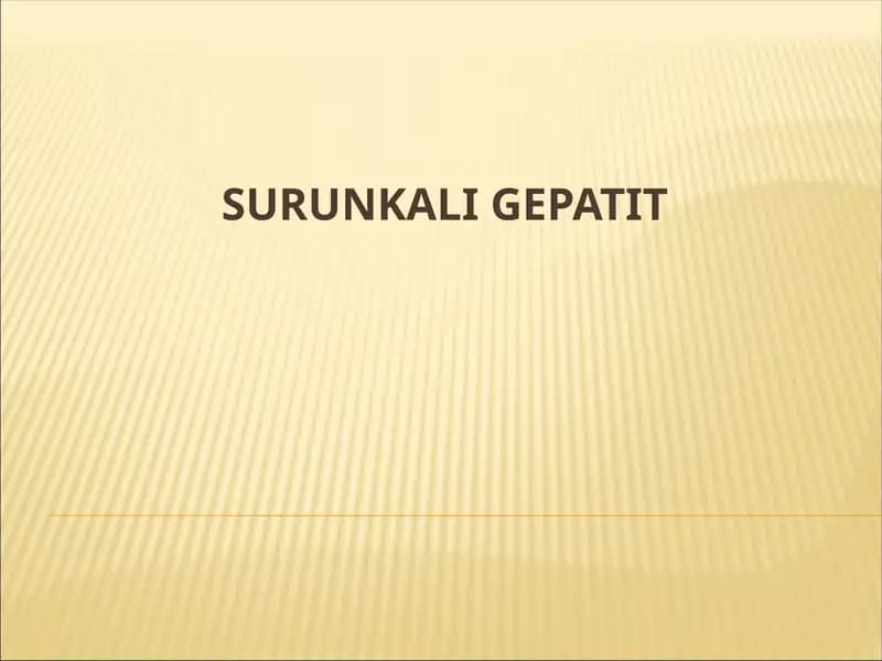 SURUNKALIGEPATIT