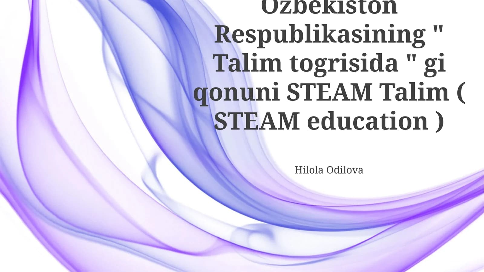 STEAM Təlim