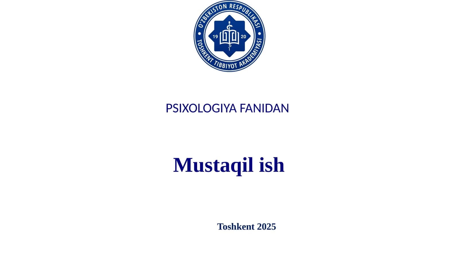 Shifokor va bemor muloqotining psixologik xususiyatlari