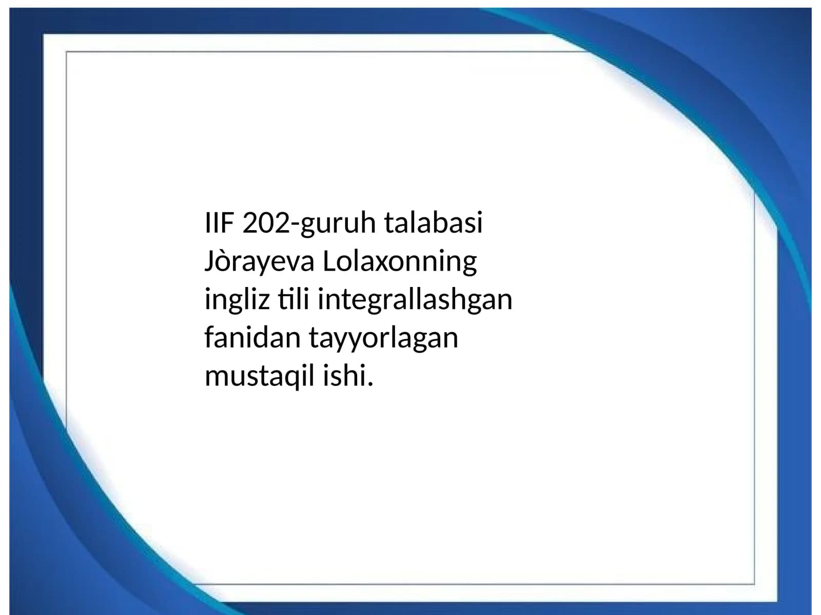 Inductive method of teaching a foreign language
