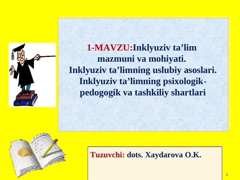 Inklyuziv ta’lim
