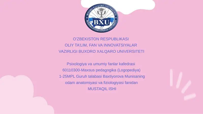 Fiziologiya fanining rivojlanish tarixi
