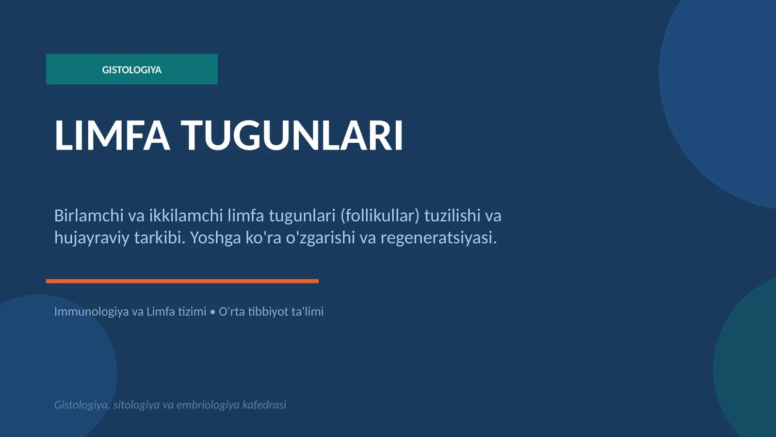 GISTOLOGIYA