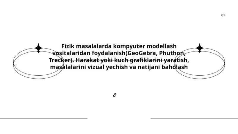 Fizik masalalarda kompyuter modellash