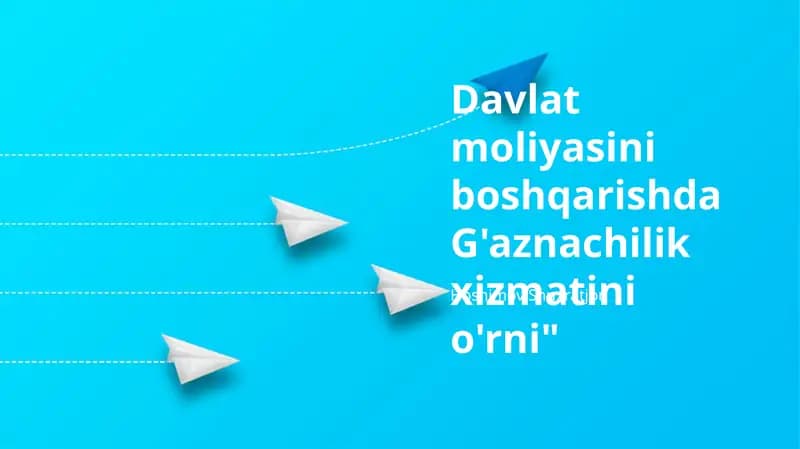 Xazinachilik Xizmati Samaradorligini Oshirish